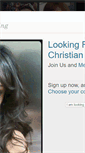 Mobile Screenshot of christianfaithdating.com
